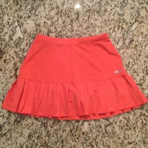 Pleated tennis skirt