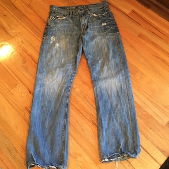 jeans rough look