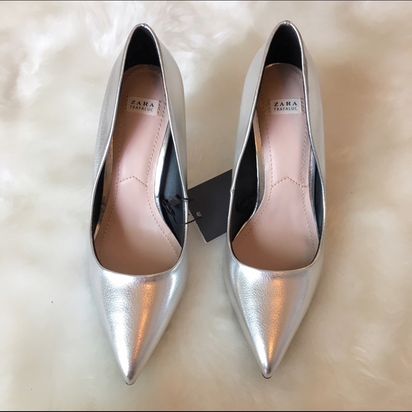 Silver Zara Heels - Picture 2 of 4