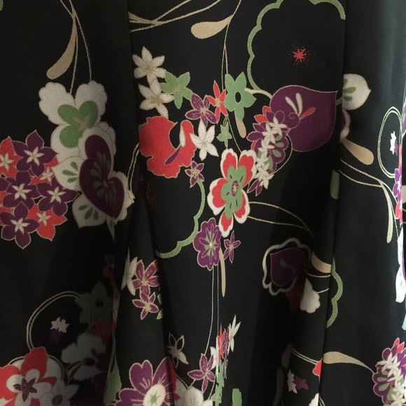 LOFT floral tiered ruffle skirt- size 6 - Picture 5 of 5