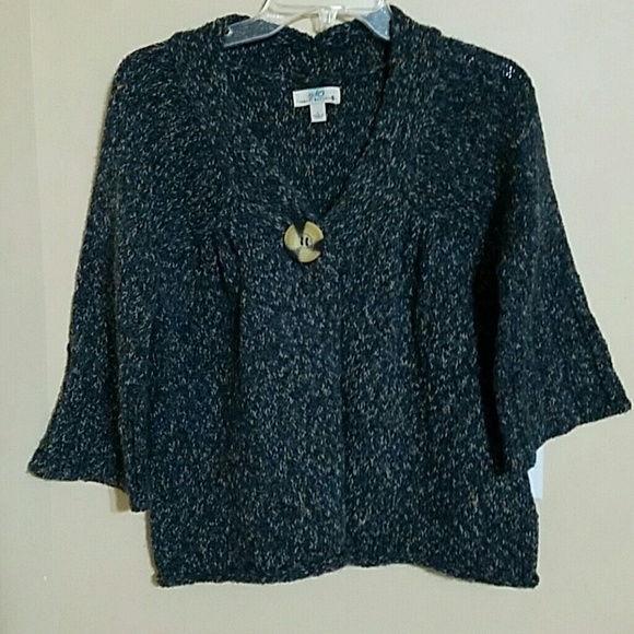 Knit sweater cardigan