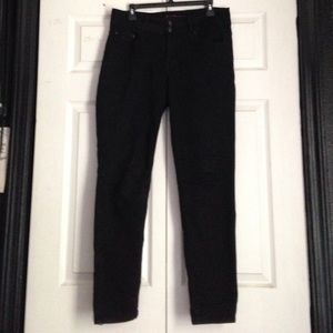 Not your basic high waist black skinnies