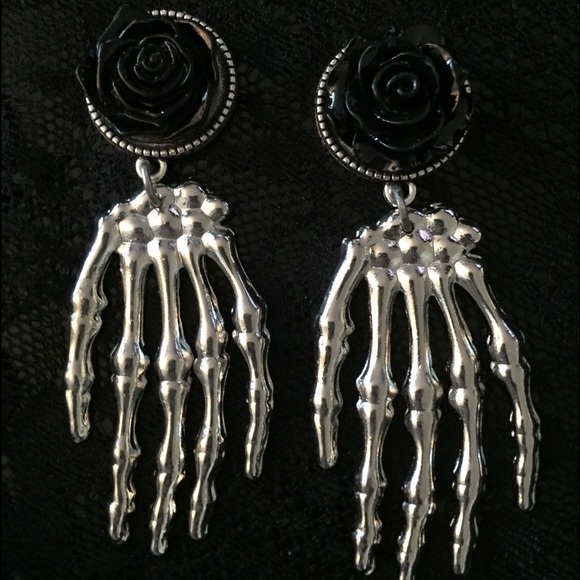 Handmade Plugs With Skeleton Hand