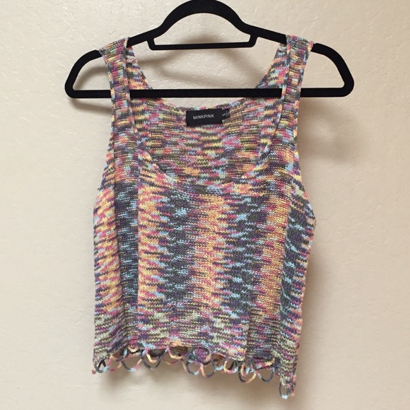 Colorful Knitted Top