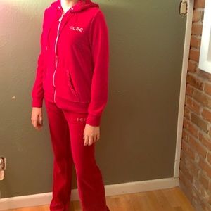 women's warm up suits velour