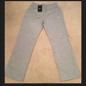 New Girls Light Gray Nike Sweatpants