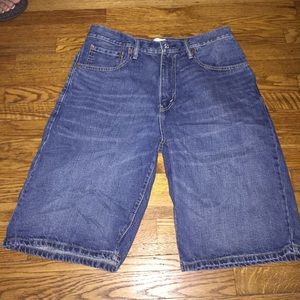 Men's Levi jean shorts