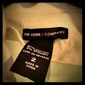 New York & Company Blazer light green