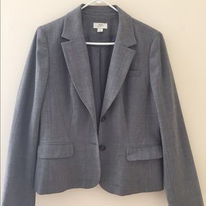 Ann Taylor LOFT Gray Blazer