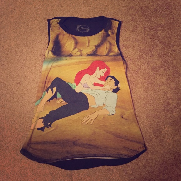 Little Mermaid sleeveless shirt