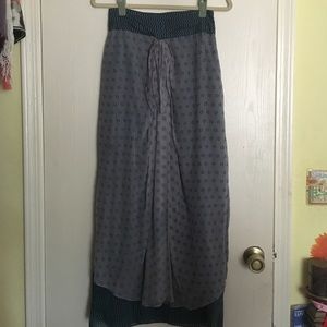 Anthropologie Maxi Skirt