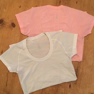 BUNDLE: 2 Swiftly Tech Short Sleeve Scoop T-shirts