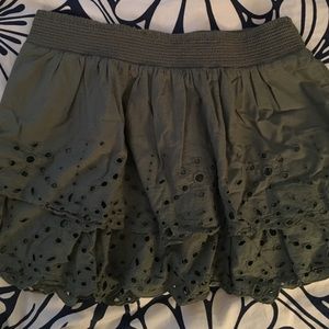 American Eagle Eyelet Skirt