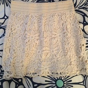 Forever 21 Eyelet Skirt
