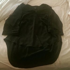 Size 2 torrid balck blouse