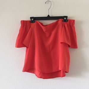 Off shoulder topshop top