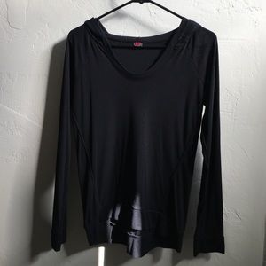 Black hoodie shirt