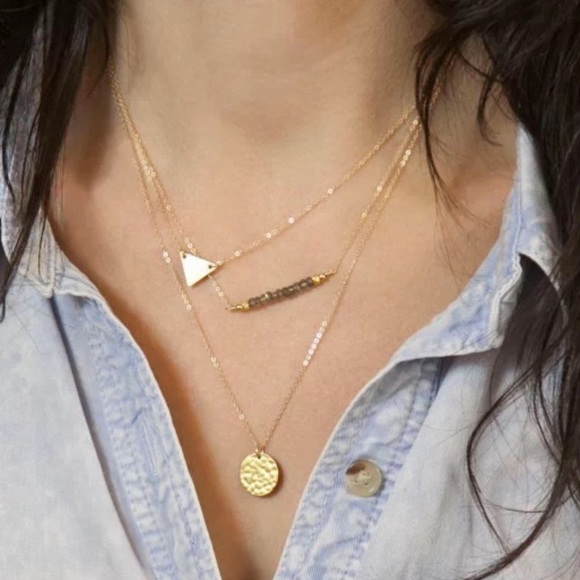 Jewelry - ‼️ 5 for $25 ‼️ MULTILAYER GOLD PLATED NECKLACE