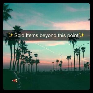 🚫Sold Items Beyond this Point 🚫