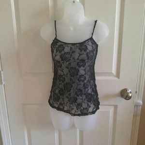 Set of three Sheer Lace Tank Top Bundle