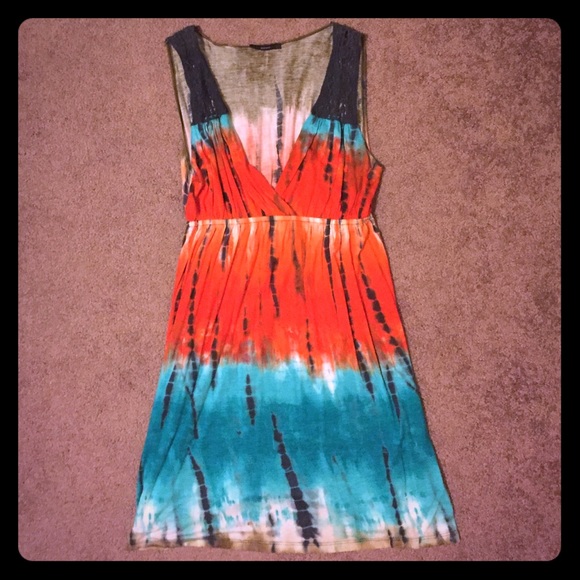 Tie die dress
