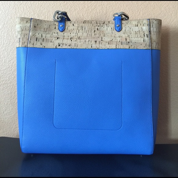 RALPH LAUREN Hanway Cork Tote Shopper Purse NWT - Picture 2 of 8