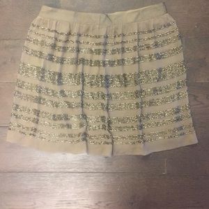 Club Monaco beaded skirt
