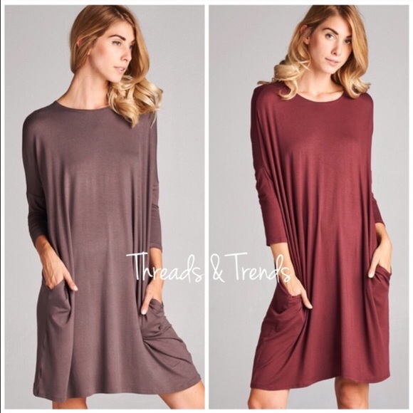 Back To Basics Tunic Dress - Picture 2 of 3
