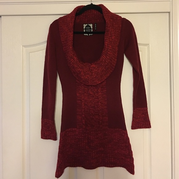 Sexy red sweater