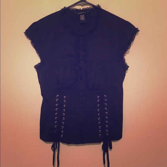 Black Corset Inspired Top