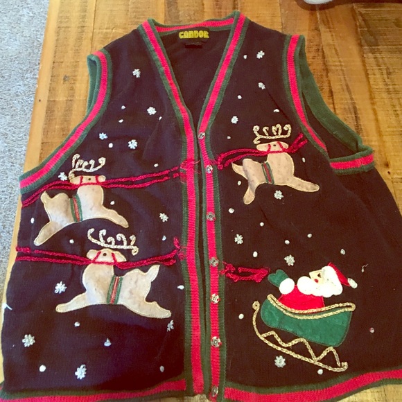 Ugly sweater vest