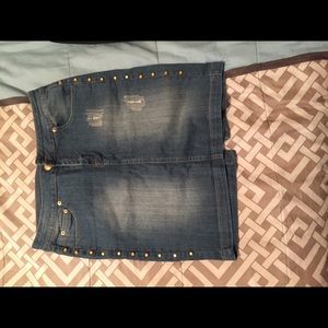 Jean skirt