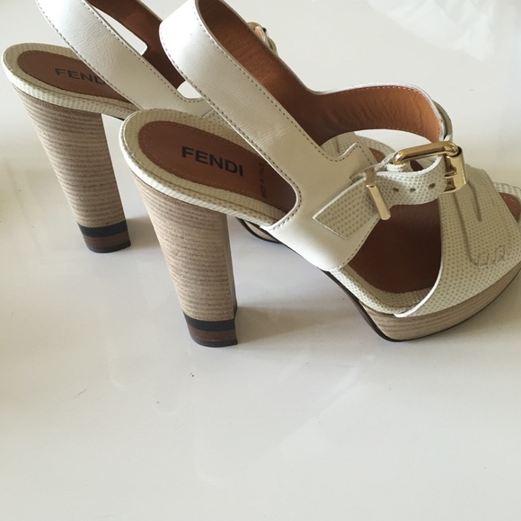 FENDI white heels! - Picture 3 of 4