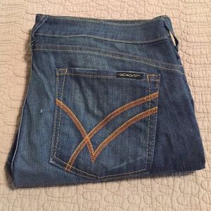 William Rast Coco Skinny ankle Jean with buckles.