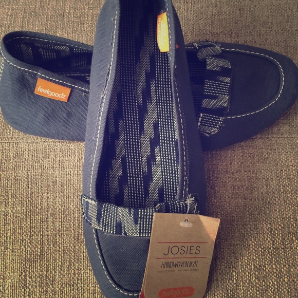 Canvas slip on shoes