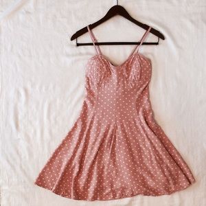 Polka Dot Dress with Bow in Back