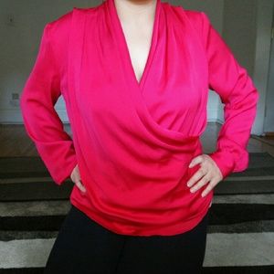 Women's red top
