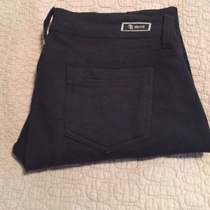 Black stretchy jeans. Juniors size 11. STS Blue.