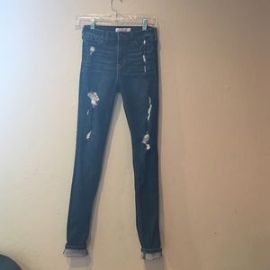 Hollister jeans.