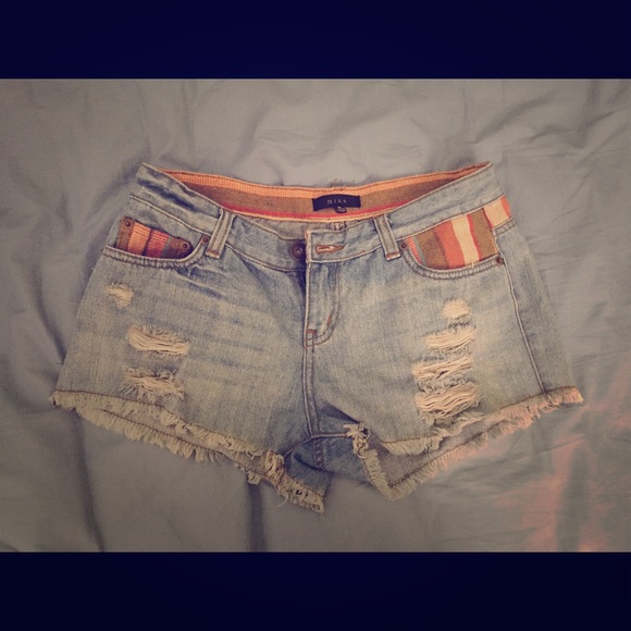 Jean cut off shorts