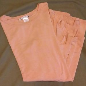 *SOLD* Pink flowy short sleeve top