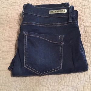 Express mid rise Jean legging. Size 8r.