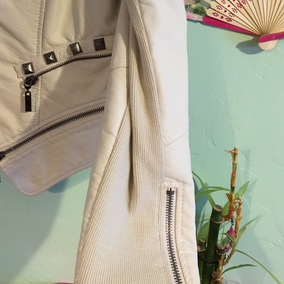 Zipper/stud jacket. - Picture 2 of 4