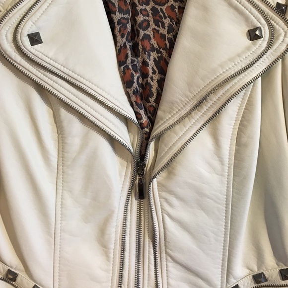 Zipper/stud jacket. - Picture 3 of 4