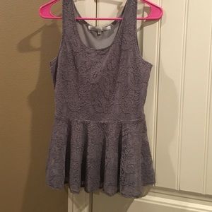 Lovers + Friends peplum tank