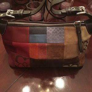 Coach small patchwork bag