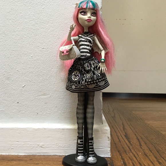 Monster high doll stand not included