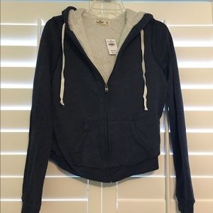 Hollister Sherpa fleece jacket