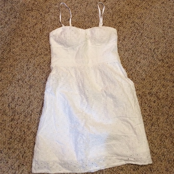 White Lace Minidress