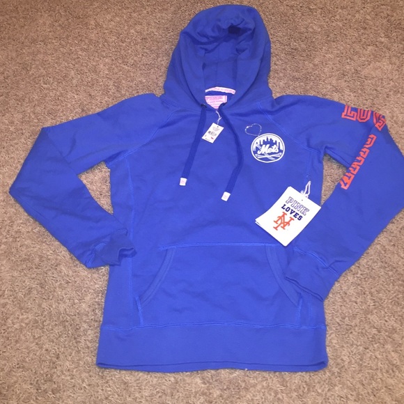 NWT! Pink Mets baseball hoodie!